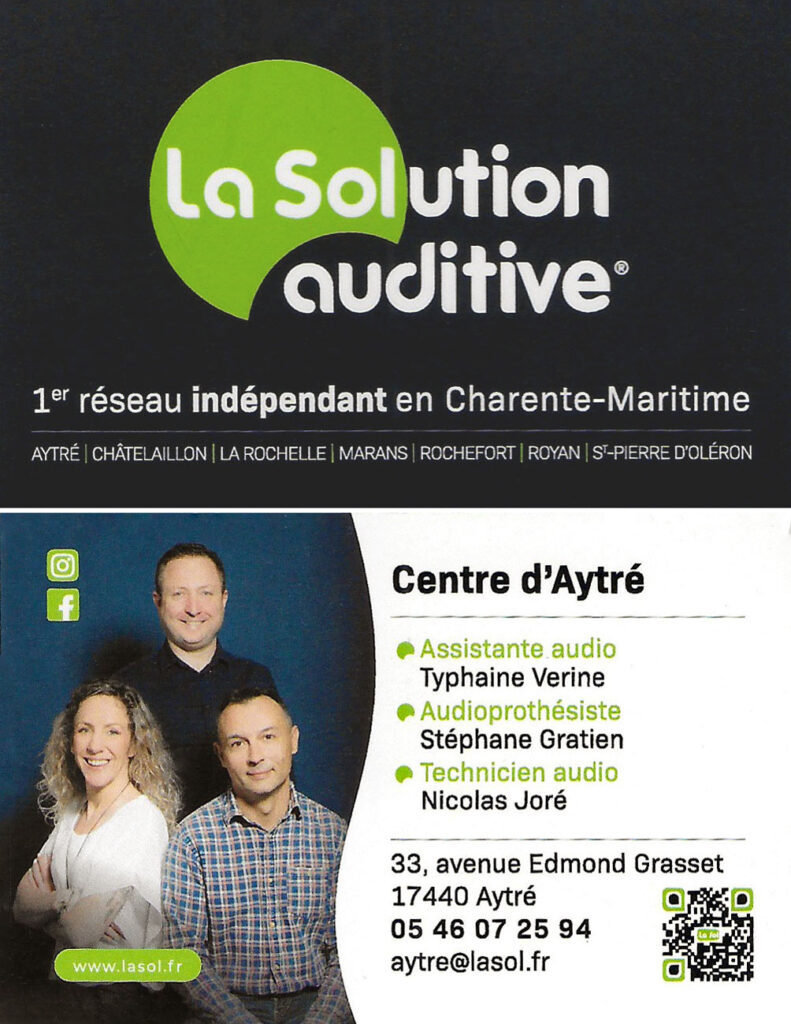 découvrez des solutions auditives à royan pour améliorer votre qualité de vie. que vous souffriez de problèmes d'audition légers ou sévères, nos experts vous proposent des appareils auditifs sur mesure et des conseils personnalisés. retrouver le plaisir d'écouter et de communiquer au quotidien.